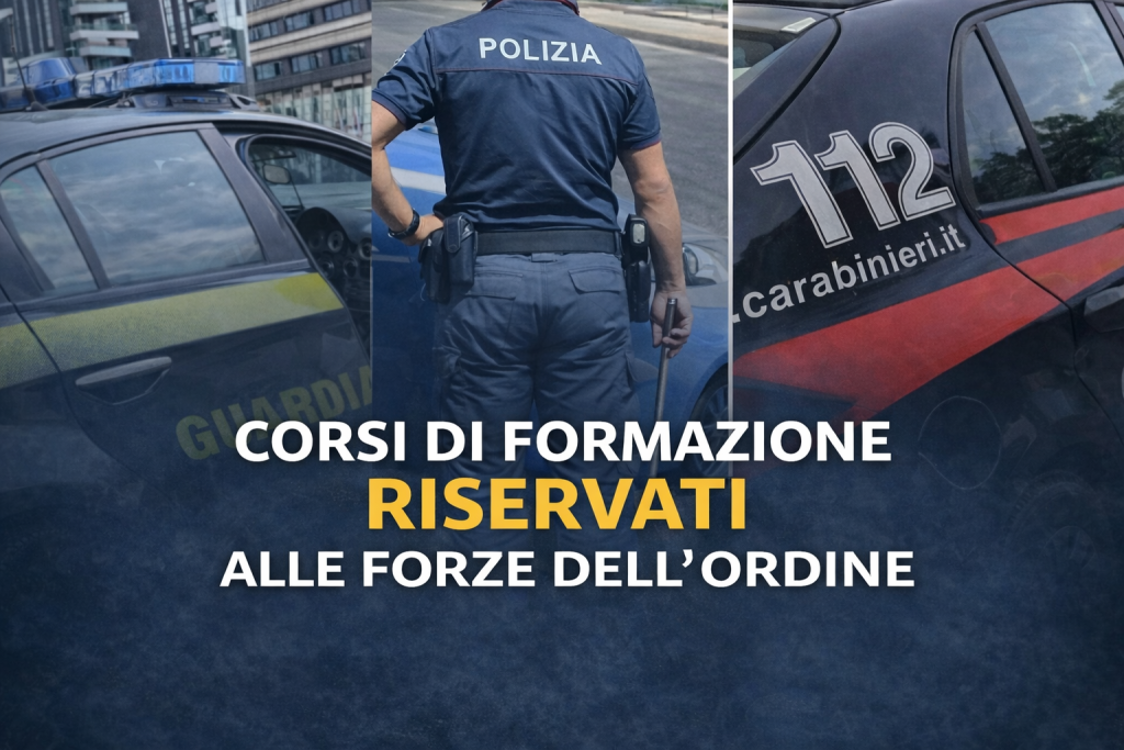 corsi forze dell'ordine